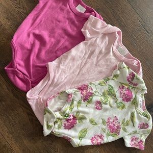 Baby Girl Onesies set of three!